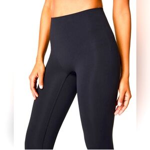 Spanx Power Sculpting High-Waisted Black Leggings size Small
